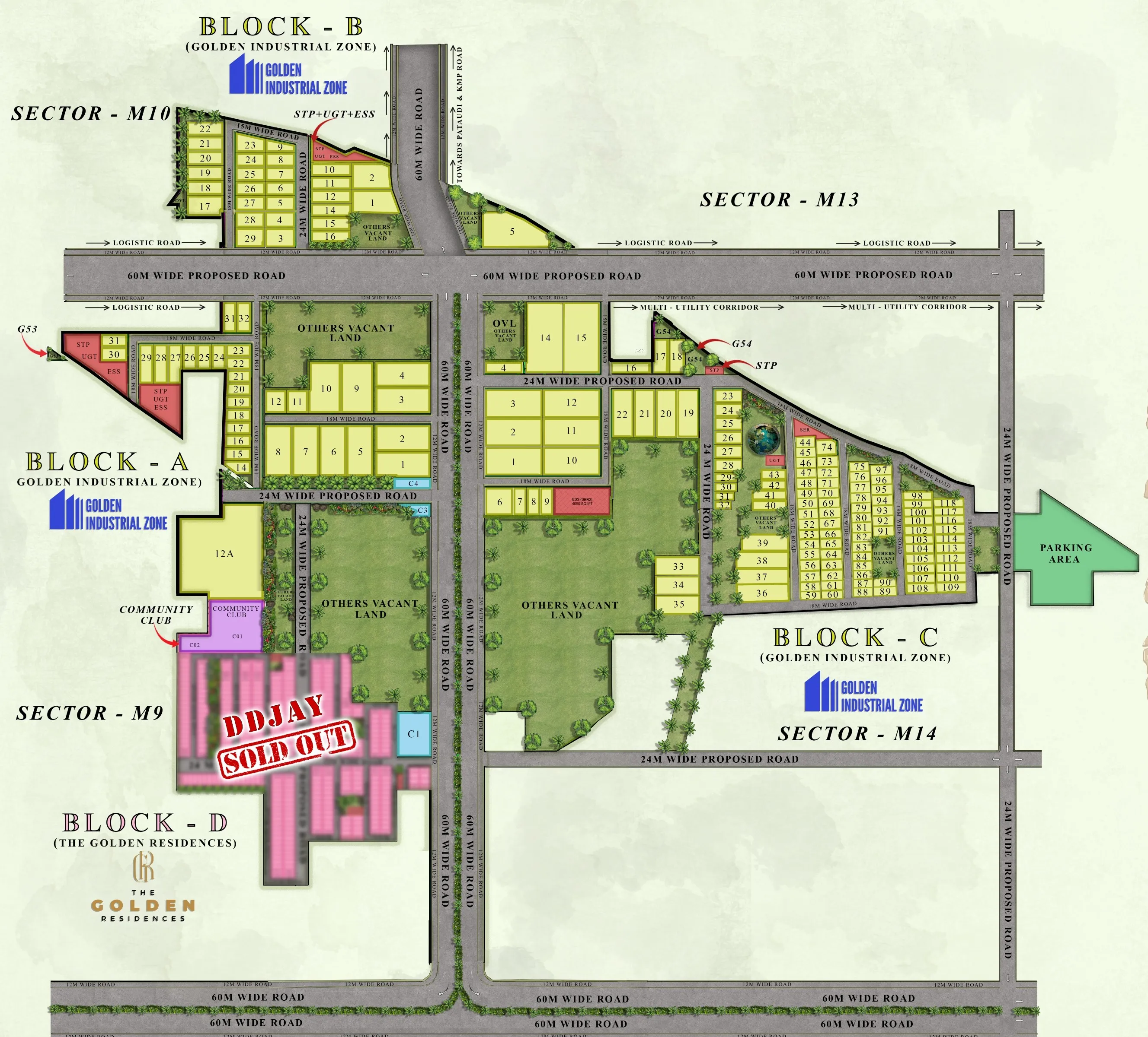 Golden Industrial Zone Master Plan